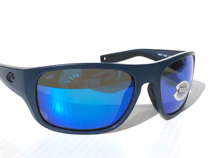 Costa Del Mar TICO Matte Midnight Blue POLARIZED Blue 580G GLASS Sunglass TCO14