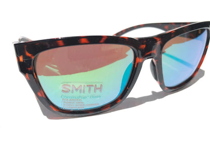 Smith Optics JOYA Tortoise ChromaPop POLARIZED Green Mirror Lens Sunglass