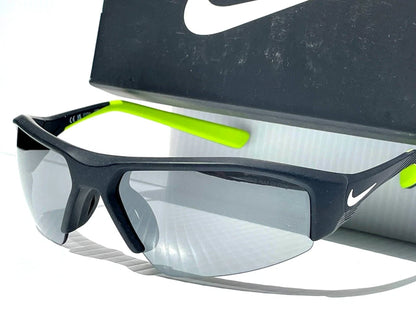 NIKE SKYLON ACE 22 Black/White Max Optics Silver Flash Lens Sunglass DV2148 011