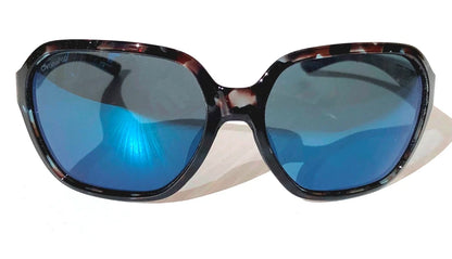 Smith Optics WHITNEY Sky Tortoise ChromaPop POLARIZED Blue Mirror Lens Sunglass