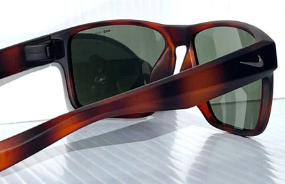 NIKE Essential Venture Mat Tortoise Flash Green Gunmetal Lens Sunglass EV1001 200