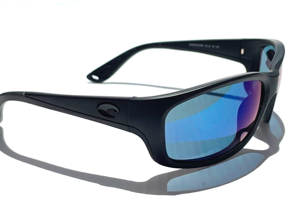 COSTA Del Mar JOSE Blackout POLARIZED Blue Mirror 580P Lens Sunglass JO 01 OBMP