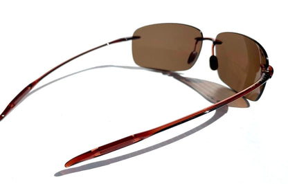 Maui Jim BREAKWALL Rootbeer POLARIZED HCL Bronze Lens Sunglass H422-26