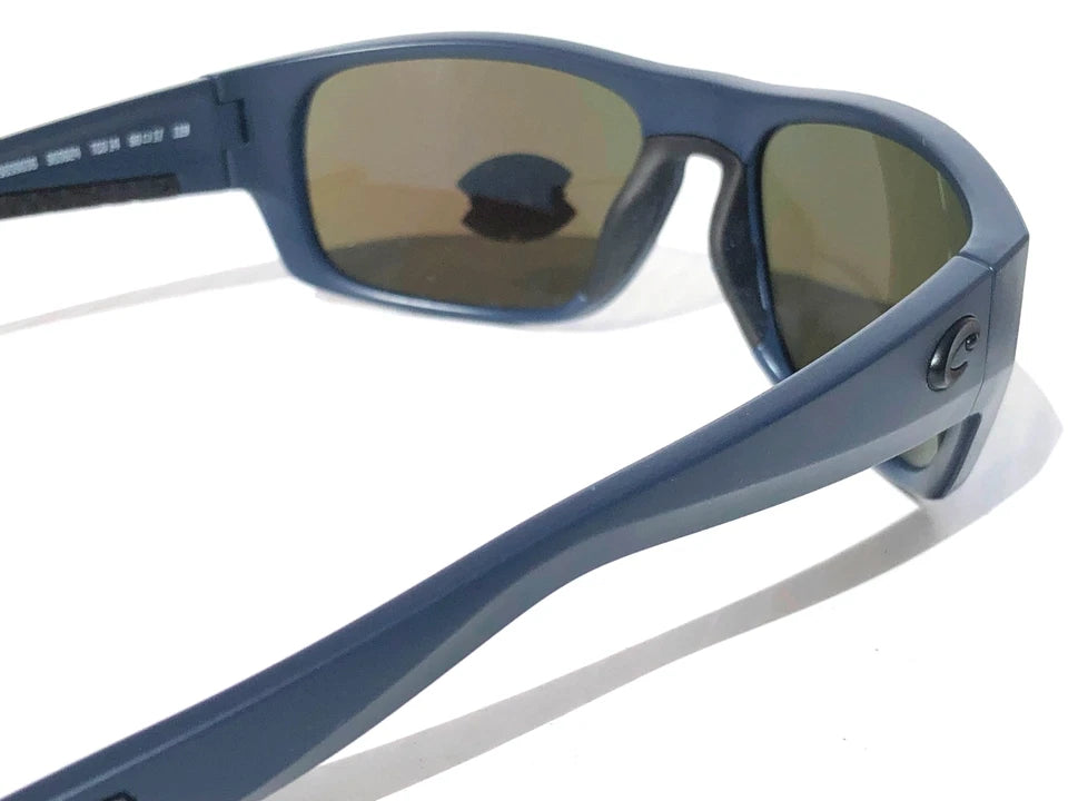 Costa Del Mar TICO Matte Midnight Blue POLARIZED Blue 580G GLASS Sunglass TCO14
