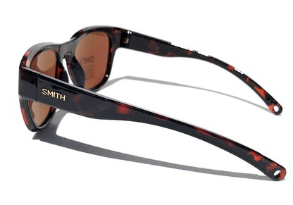Smith Optics ROCKAWAY Tortoise ChromaPop POLARIZED Green Mirror GLASS Lens Sunglass