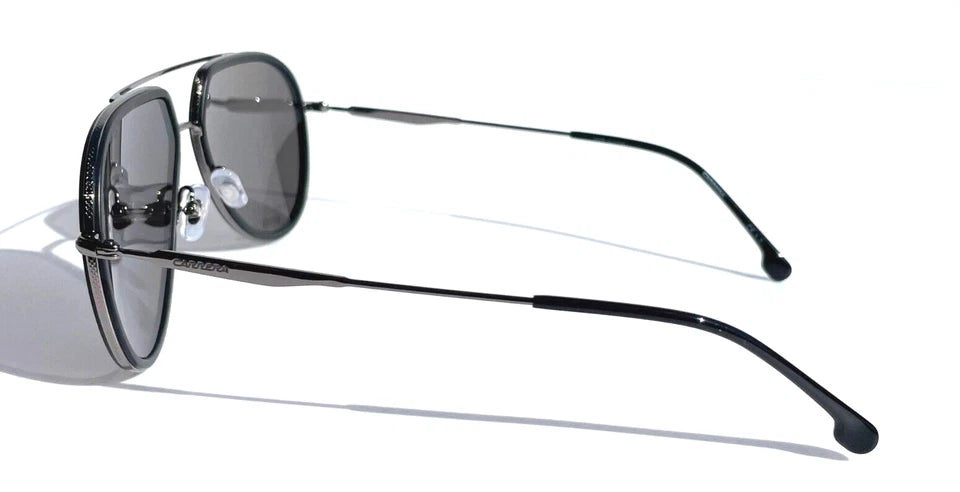 CARRERA Matte Black Frame POLARIZED Black Lens Sunglass 295/S 003M9