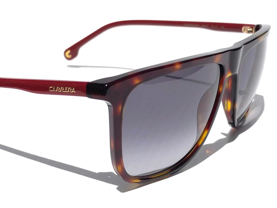 CARRERA Red Gold Tortoise Frame Gradient Grey Lens Sunglass 218/S AU29O