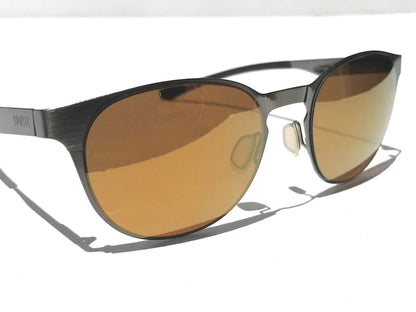 Smith Optics EASTBANK METAL Gunmetal ChromaPop POLARIZED Bronze Mirror Lens Sunglass