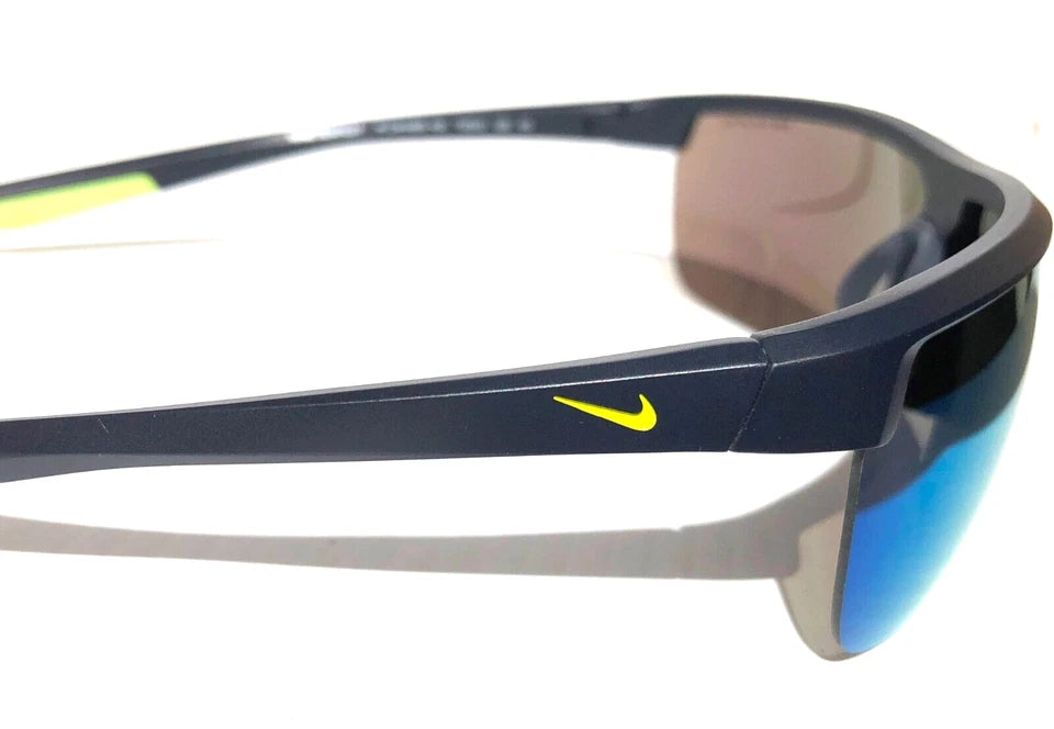 NIKE TEMPEST M Obsidian Bright Cactus Frame Green Mirror Sunglass CW4665 451