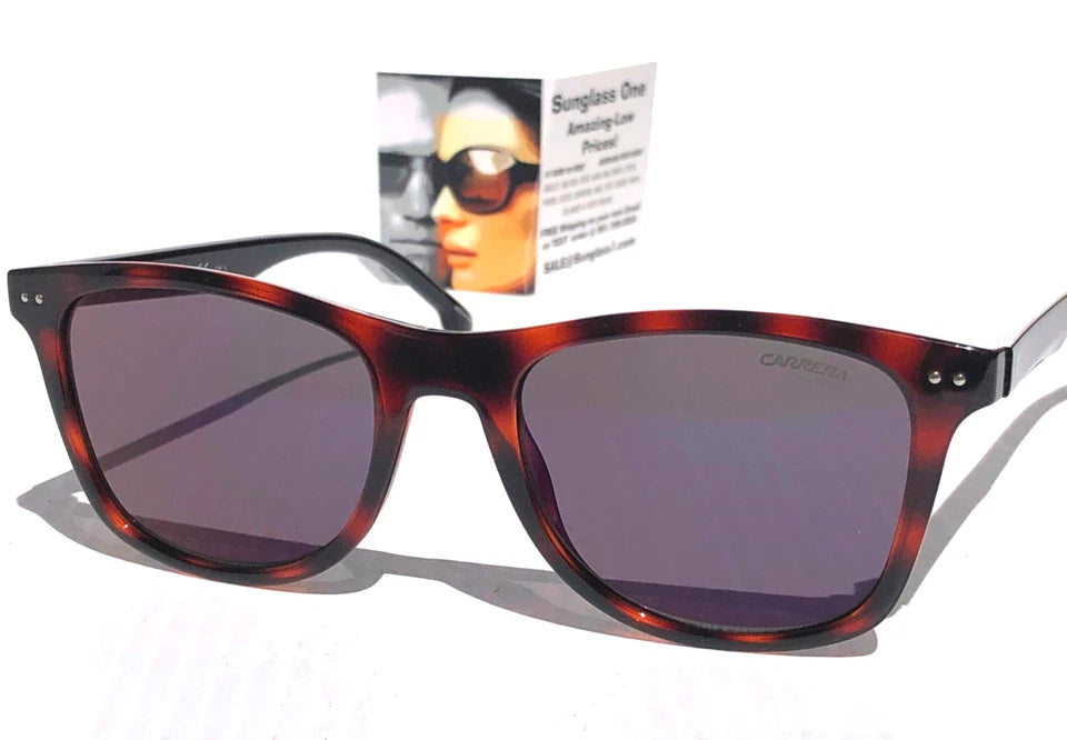 CARRERA Havana Frame Blue Grey Lens Sunglass 2022T/S 05XT