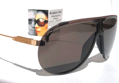 CARRERA SUPERCHAMPION Brown & Gold Frame Brown Lens Sunglass 2M22K