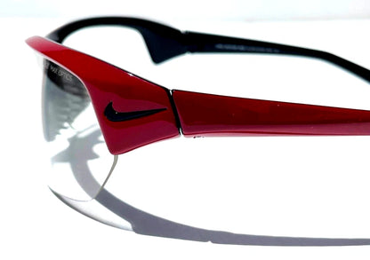 Nike SKYLON ACE Layered Red Varsity Frame Clear Lens Sunglass 601 PICKLEBALL