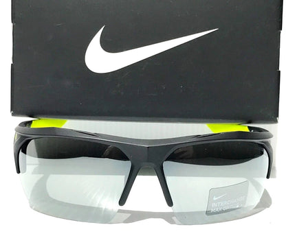 NIKE TERMINUS Matte Black Frame INTERCHANGEABLE Max Optic Silver Lens Sunglass EV1030 070