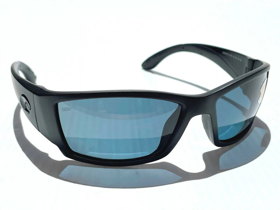 COSTA Del Mar CORBINA Matte Blackout POLARIZED 580P Grey lens Sunglass CB 01