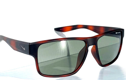 NIKE Essential Venture Mat Tortoise Flash Green Gunmetal Lens Sunglass EV1001 200