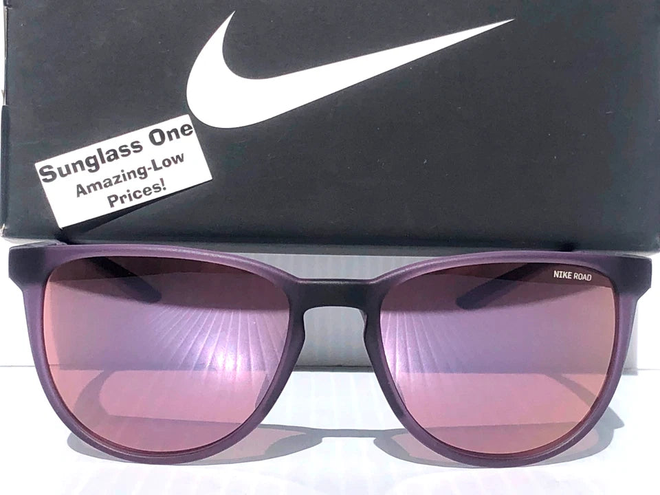 Nike COOL DOWN Amethyst Ash Frame Violet Road Tint Lens Sunglass DV2288 554