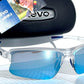 REVO ANNIKA 2 Matte Crystal POLARIZED Blue Water Lens Sunglass RE 1203 09 BL