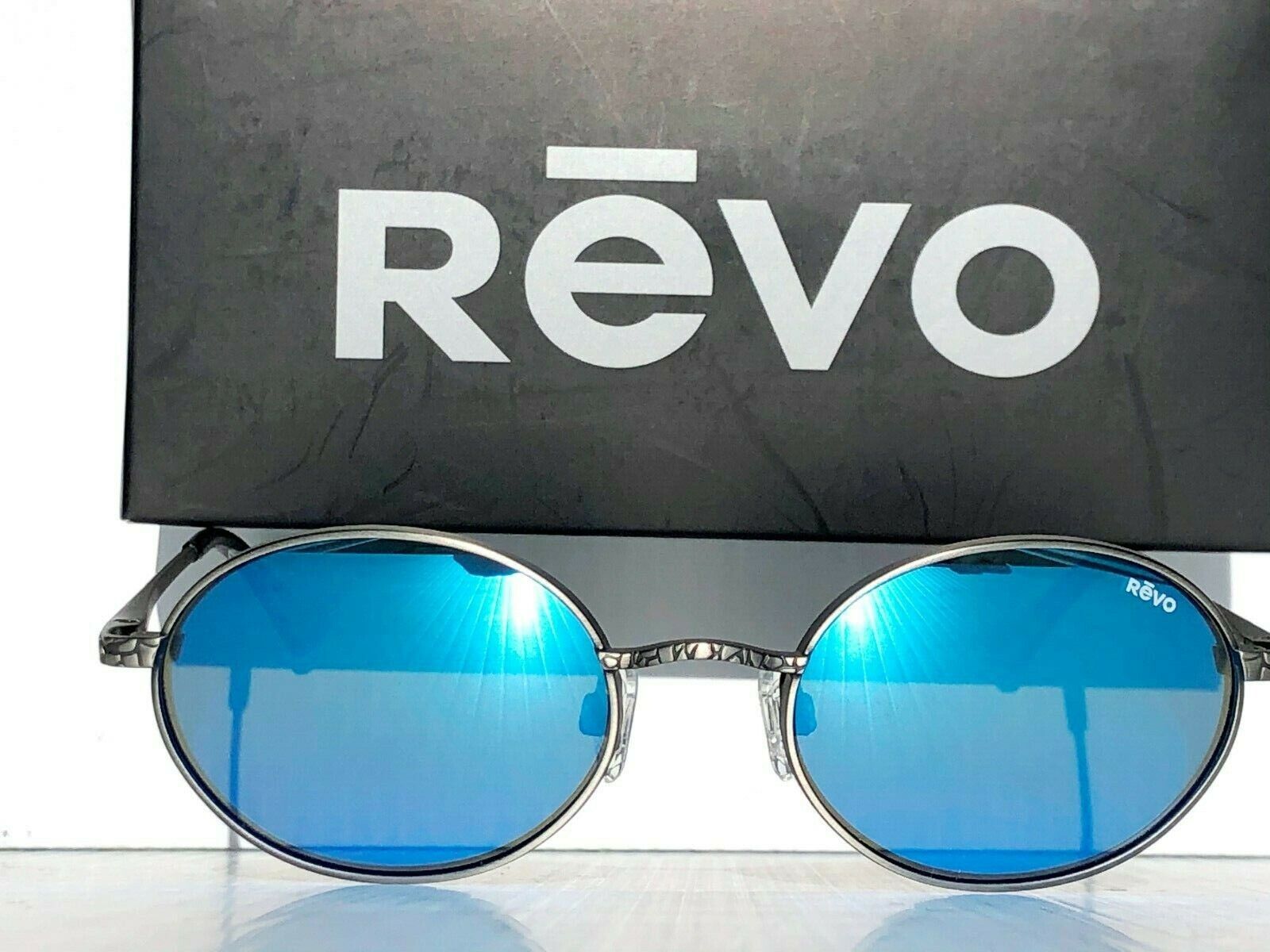 NEW Revo JASPER Black Matte POLARIZED Blue Crystal Glass Sunglasses 1111 01  H2O 796764672576 | eBay