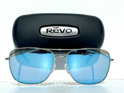 Revo HARBOR Polished Chrome POLARIZED Blue Lens Sunglass RE 1082 03 BL