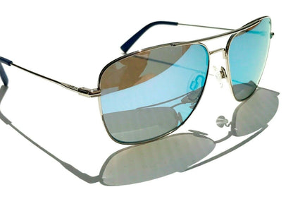 Revo HARBOR Polished Chrome POLARIZED Blue Lens Sunglass RE 1082 03 BL