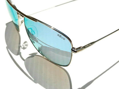 Revo HARBOR Polished Chrome POLARIZED Blue Lens Sunglass RE 1082 03 BL