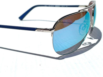 REVO ANNIKA 1 Chrome POLARIZED Blue Water Lens Sunglass 1201 03 BL