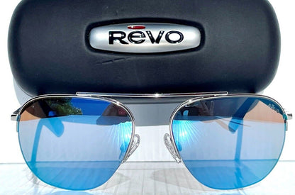 REVO ANNIKA 1 Chrome POLARIZED Blue Water Lens Sunglass 1201 03 BL